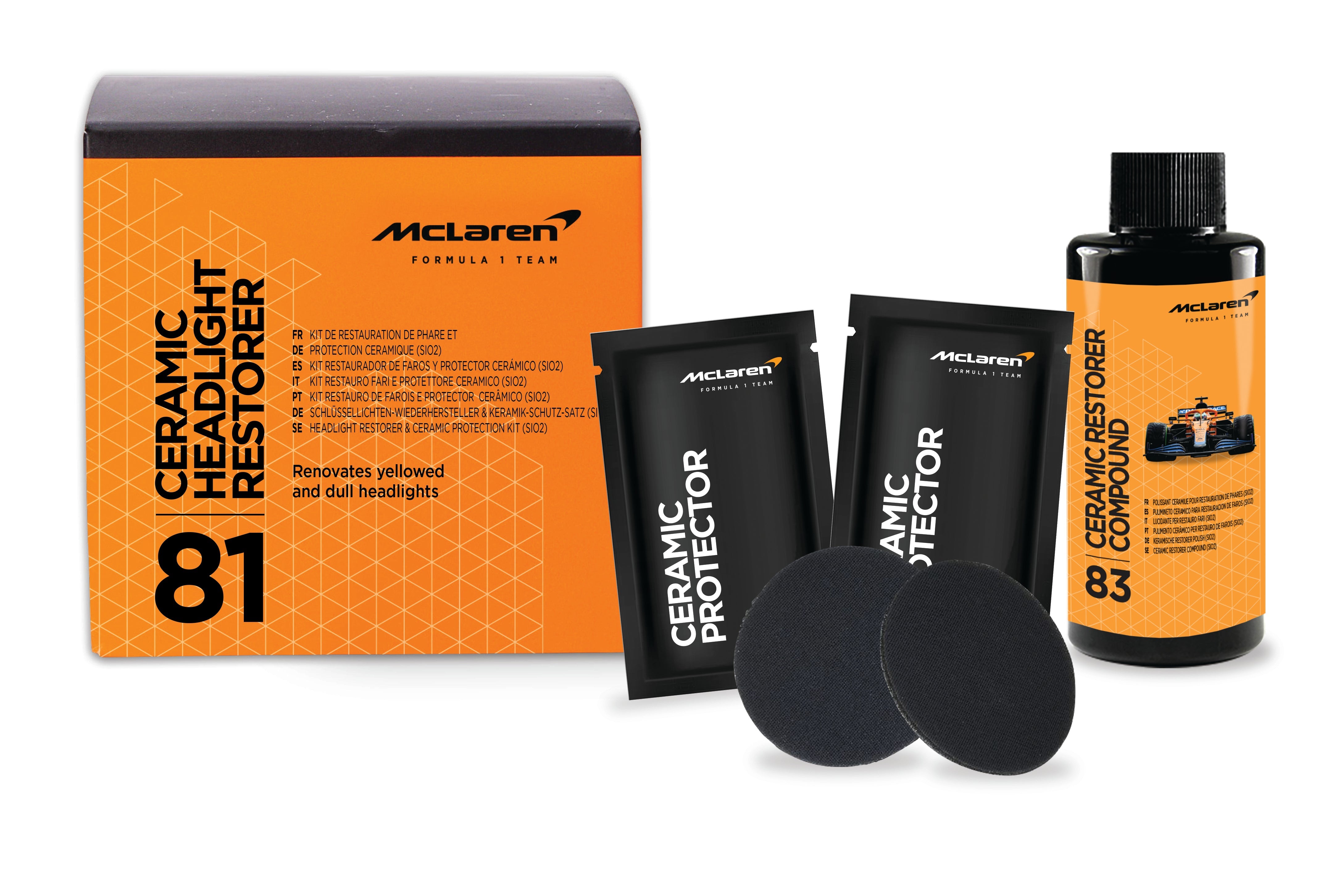 McLaren™ Ceramic Headlight Restorer Kit 81